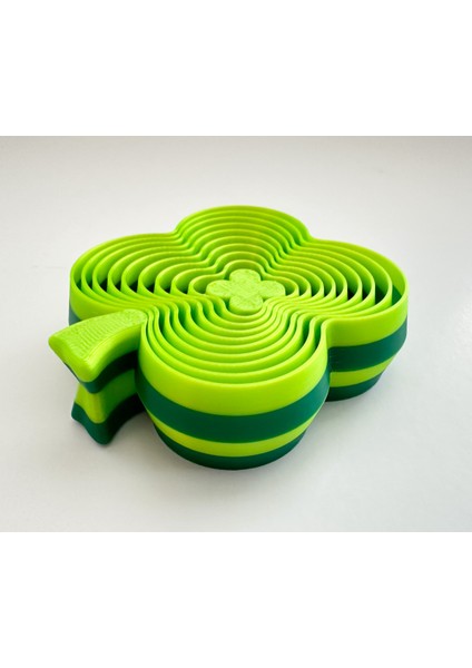 4 Yaprak Yonca Katmanlı Fidget Oyuncak (Özelleştirilebilir Tasarım) indirimleri