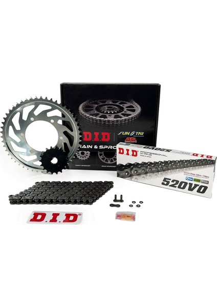 Dıd Çelik Zincir Dişli Seti Orıng Yamaha YZF-R25 Mt-25 (32514 - 1