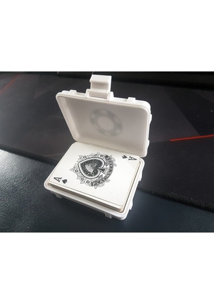 3D Baskılı Poker Oyun Kartı Kutusu | Sağlam Saklama Kabı