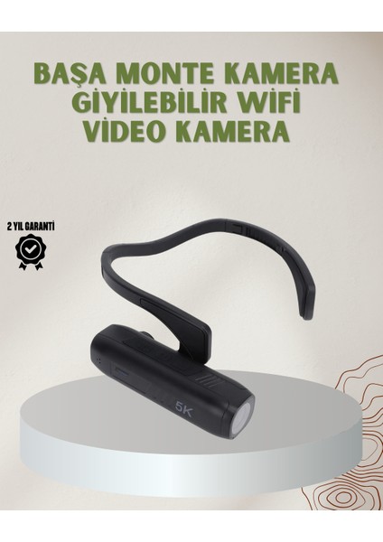 Resveq Eller Serbest Kullanım Için Spor ve Vlog Kamerası