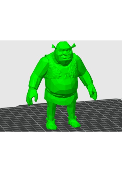 Düşük Poli Shrek