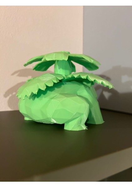Düşük Poli Venusaur Pokemon modelleri