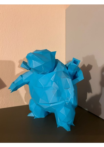Düşük Poli Blastoise Pokemon fırsatları