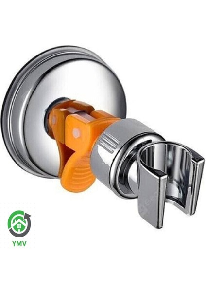 Vakumlu Vantuzlu Duş Banyo Başlığı Mafsalı Duş Tutacağı Yaışkanlı Duş Mafsal Askısı Tutacağı Plastik