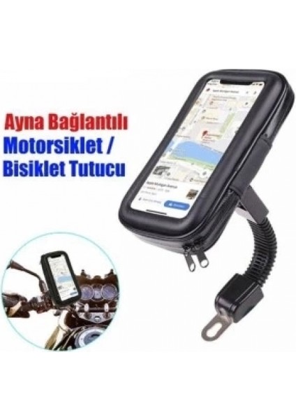 Motorsiklet Su Geçirmez Telefon Kılıfı Telefon Tutucu 7 Inç Xl fiyatları