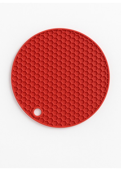 🧩 Silikon Bal Peteği Desenli Isıya Dayanıklı Yuvarlak Nihale (1 Adet)🍳 fiyatları