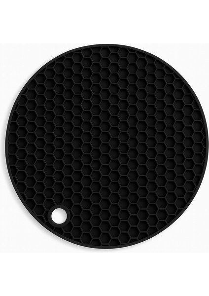 🧩 Silikon Bal Peteği Desenli Isıya Dayanıklı Yuvarlak Nihale (1 Adet)🍳 modelleri