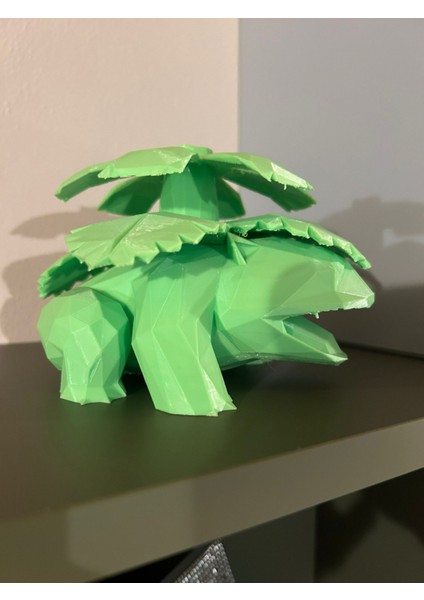 Düşük Poli Venusaur Pokemon