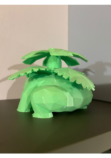 Düşük Poli Venusaur Pokemon