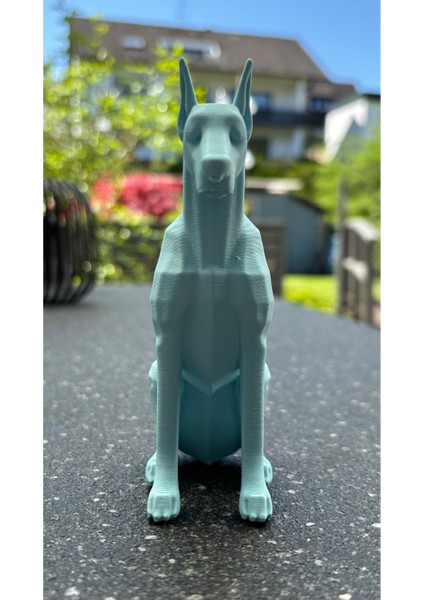 Düşük Poli Dobermann modelleri
