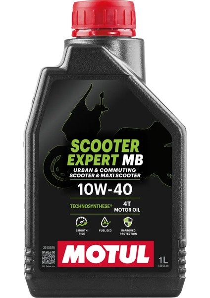 Scooter Expert 10W-40 MB 4T(2025) 1lt