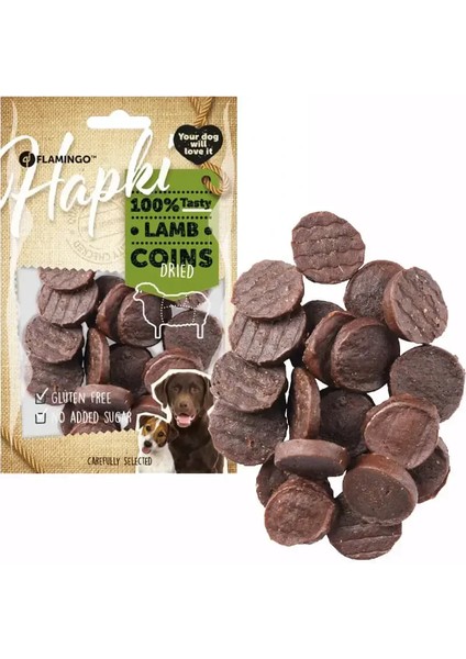 Hapki Lamb Coins Kuzu Etli Köpek Ödül Maması 85GR
