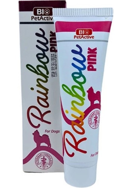 Bio Petactive Rainbow Pink Köpek Için Tüy Bakım Ürünü 100ML