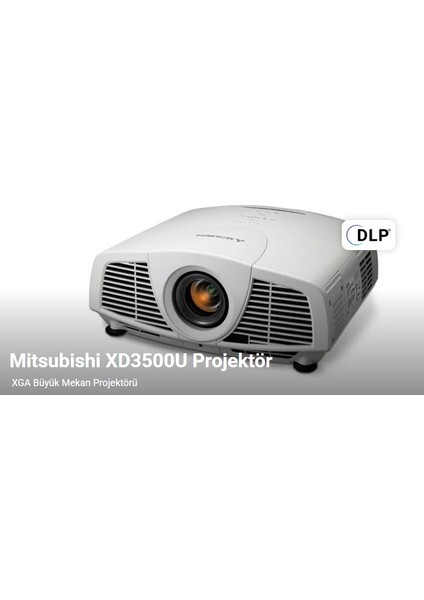 XD3500U Projektör - Xga - 1024X768 - 5.000 Lümen