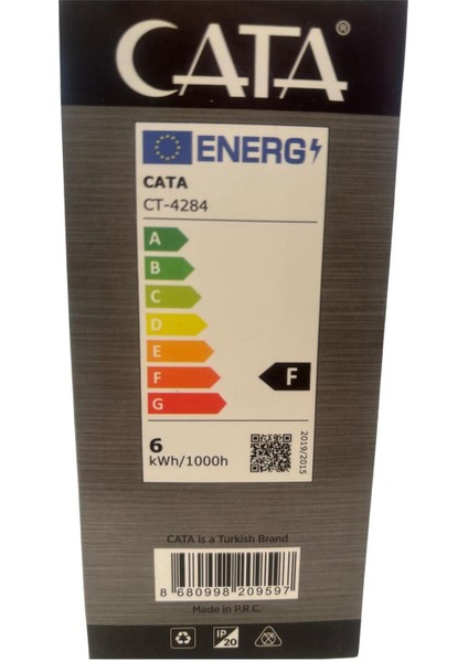 -4284 LED Ampul Rustik 6W Amber Tekli Gün Işığı E27 LED Ampul 6 Watt Yok Tr Cata Cata modelleri
