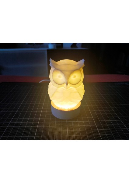 Sevimli Düşük Poli Baykuş Lambası fiyatları