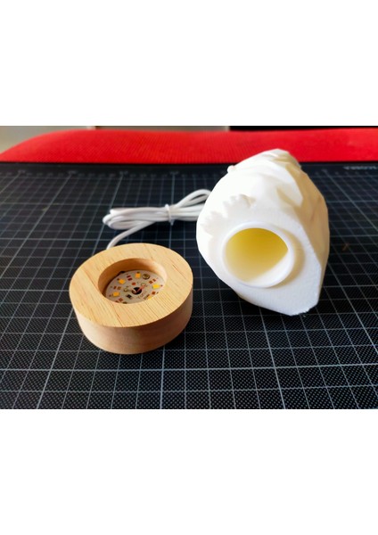 Sevimli Düşük Poli Baykuş Lambası modelleri