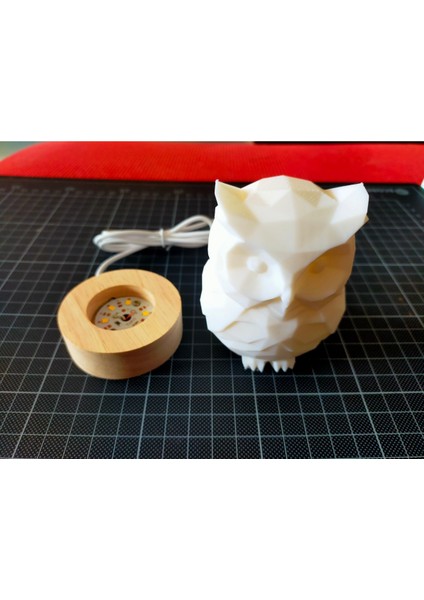 Sevimli Düşük Poli Baykuş Lambası indirimleri