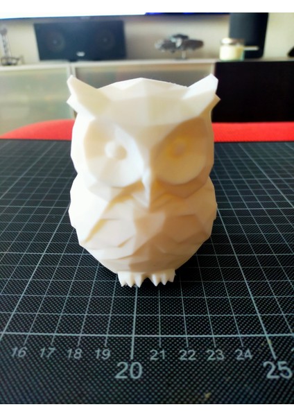 Sevimli Düşük Poli Baykuş Lambası