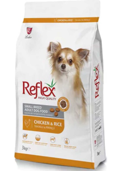 Tavuklu ve Pirinçli Küçük Irk Yetişkin Köpek Maması 3kg