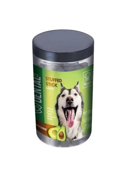 Avokado Dolgulu Diş Sağlığı Için Köpek Ödülü 510GR (L)