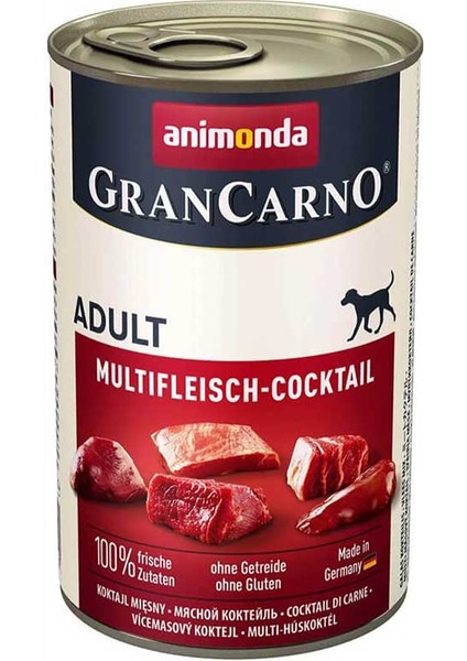 Gran Carno Karışık Etli Yetişkin Köpek Konservesi 400GR