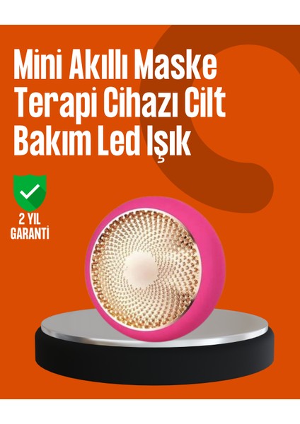 Resveq Ufo Mini LED Işık Terapili ve Termoterapili Cilt Bakım Cihazı