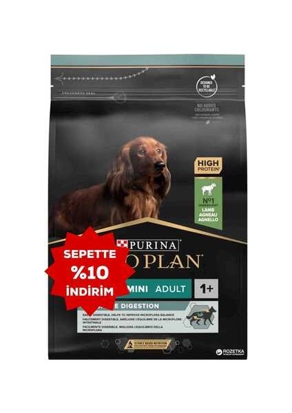 Kuzu Etli Küçük Irk Yetişkin Köpek Maması 3kg