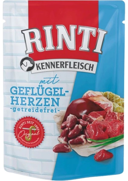 Rinti Yürekli Pouch Köpek Konservesi 400GR
