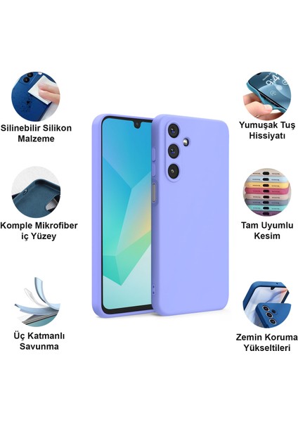 Samsung Galaxy A16 Kılıf Lansman Premium Silinebilir Silikon fiyatları