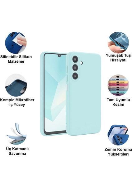 Samsung Galaxy A16 Kılıf Lansman Premium Silinebilir Silikon fiyatları