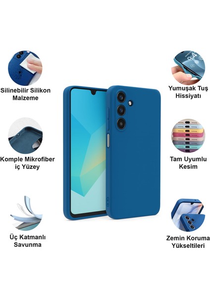 Samsung Galaxy A16 Kılıf Lansman Premium Silinebilir Silikon fiyatları