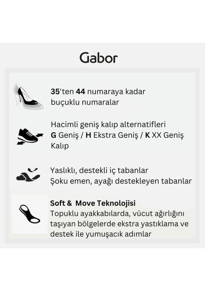 Geniş (G) Kalıp Soft & Move Kadın Topuklu Ayakkabı 72.152 fiyatları