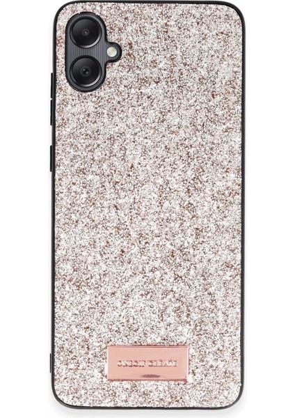 Samsung Galaxy A05 Bright Simli Kapak - Gold
