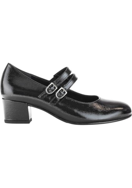 Geniş (G) Kalıp Büyük Numara Kadın Ayarlanabilir Bantlı Topuklu Ayakkabı 72.212