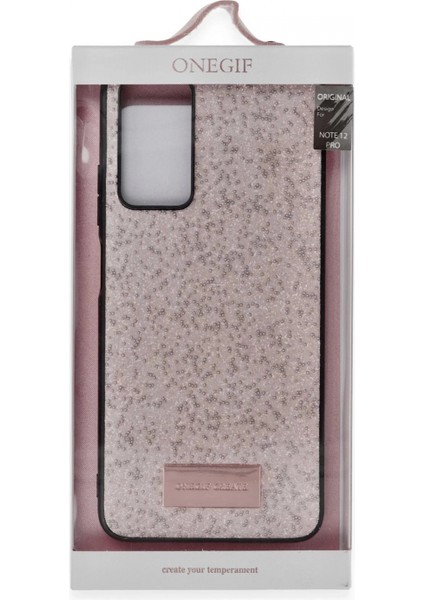 Xiaomi Redmi Note 12 Pro 4g Bright Simli Kapak - Derin Mor modelleri