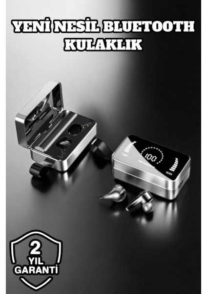 Resveq Suya Dalı ve Anc Destekli Kablosuz Kulaklık