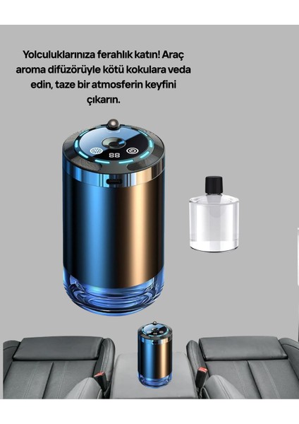 Resveq Otomatik Açma Kapama Özellikli Araç Difüzör Nemlendirici indirimleri