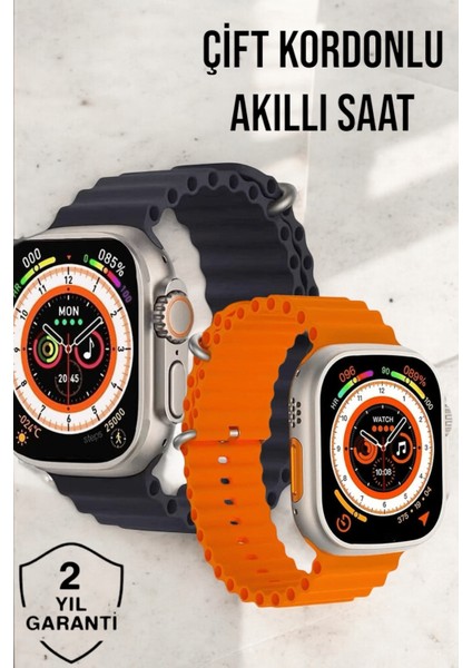 Resveq Bluetooth Bağlantılı Nabız, Kan Basıncı, Oksijen Ölçer Akıllı Saat