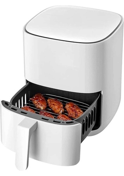 Resveq Hava Fritözü 4l Airfryer Pratik Uzun Ömürlü Yağsız Pişirme Taşınabilir indirimleri