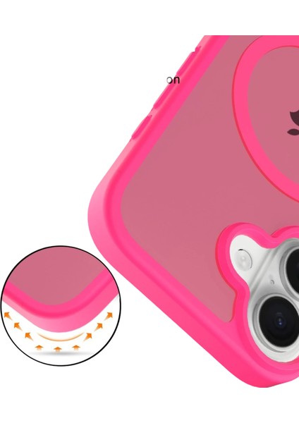 Resveq Joko Apple Iphone 17 Jota Magsafe Kapak - Rose modelleri