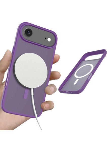 Resveq Joko Apple Iphone 17 Air Jota Magsafe Kapak - Derin Mor fırsatları