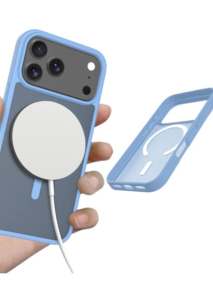 Resveq Joko Apple Iphone 17 Pro Jota Magsafe Kapak - Açık Mavi fırsatları