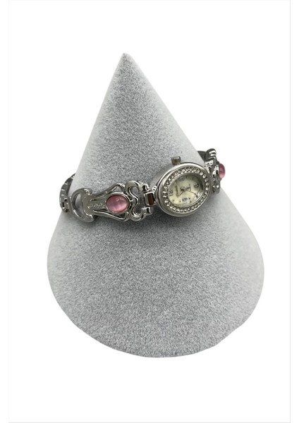 Resveq Huni Anfora Kumaş Kaplamalı Bileklik Standı-Siyah