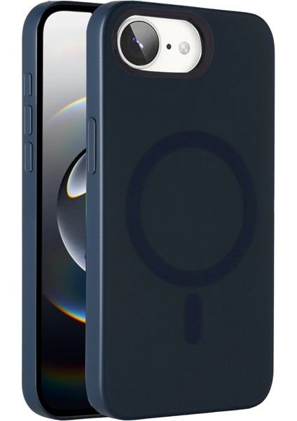 Resveq Joko Apple Iphone 16E Tuna Pc Slim Magsafe Kapak - Lacivert