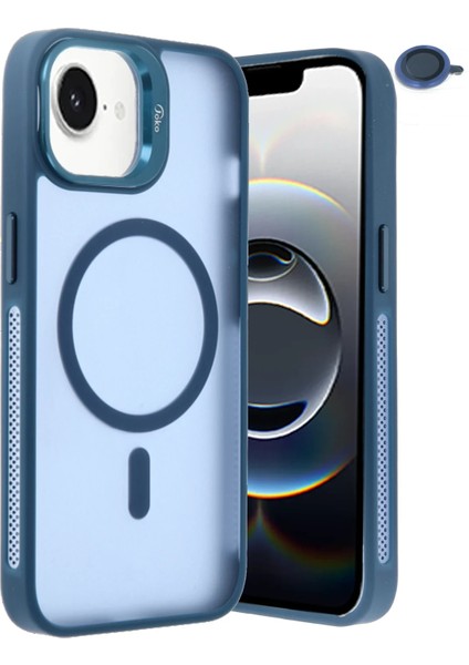 Resveq Joko Iphone 16E Flet Lens Magsafe Kapak - Lacivert fiyatları