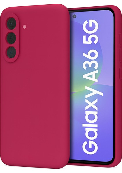 Samsung Galaxy A36 Kılıf Lansman Premium Silinebilir Silikon