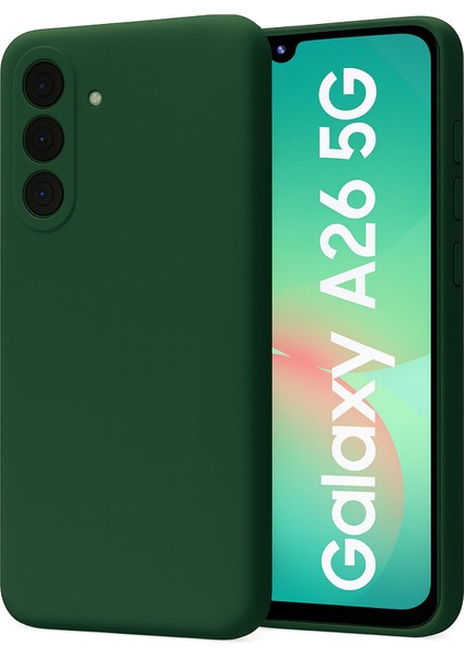 Samsung Galaxy A26 Kılıf Lansman Premium Silinebilir Silikon