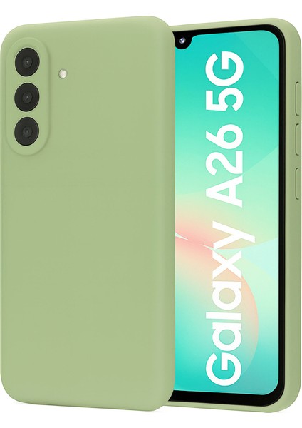 Samsung Galaxy A26 Kılıf Lansman Premium Silinebilir Silikon