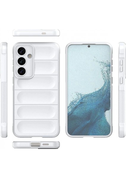 Samsung Galaxy S24 Kılıf Optimum Silikon - Krem fiyatları